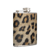 Flasques Poster de animal de fourrure de léopard élégant (Droite)