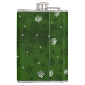 Flasques Pot à bascule Père Noël vert et fiole de renne (Dos)