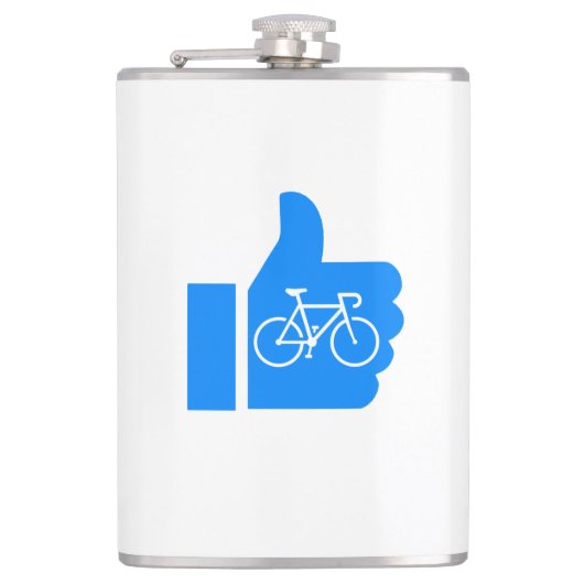 Flasques Pouces vers le haut Cyclisme (Devant)