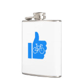 Flasques Pouces vers le haut Cyclisme (Gauche)