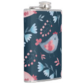 Flasques Poulets folkloriques : Aquarelle Motif sans coutur (Droite)