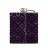 Flasques Pourpre, noir chics, et or (Dos)