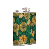 Flasques Pré de Dandelion sur vert foncé (Droite)