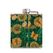 Flasques Pré de Dandelion sur vert foncé (Dos)