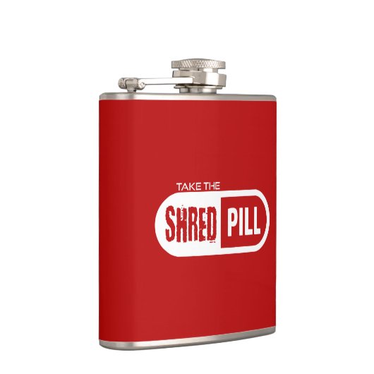 Flasques Prenez La Pilule Rasée (Droite)