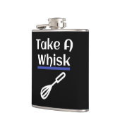 Flasques Prenez Un Whisk Baking Pun (Gauche)