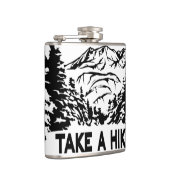 Flasques Prenez une citation Hippique paysage montagnard mo (Droite)