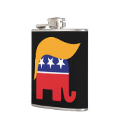 Flasques Président Donald Trump GOP Elephant Hair (Gauche)