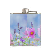 Flasques Pretty Pink Wild Flower Meadow (Dos)