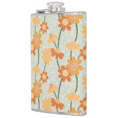 Flasques Pretty retro muted 1970 s flowers (Gauche)