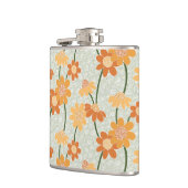 Flasques Pretty retro muted 1970 s flowers (Gauche)