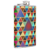 Flasques Pretty triangle pattern III + your ideas (Droite)