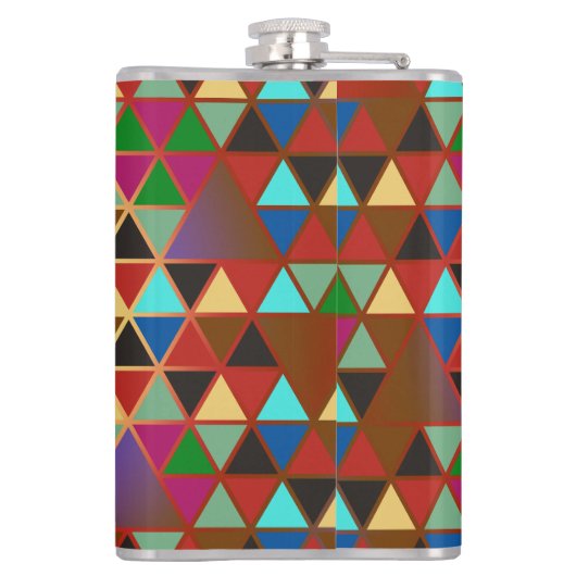 Flasques Pretty triangle pattern III + your ideas (Dos)