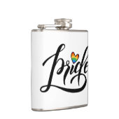 Flasques Pride Script Heart (Droite)