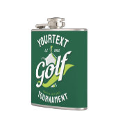 Flasques Pro Golfer NAME Golf Trophée Tournoi de golf (Gauche)