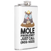 Flasques Problèmes de chimie - Mole (Droite)
