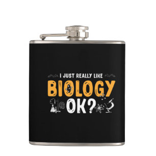 Flasques professeur de biologie professeur de biologiste
