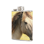 Flasques Profil du cheval beige (Gauche)