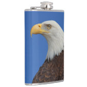 Flasques Profil d'un aigle à tête blanche adulte (Droite)