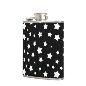 Flasques Profil sous convention astérisque noir et blanc (Gauche)