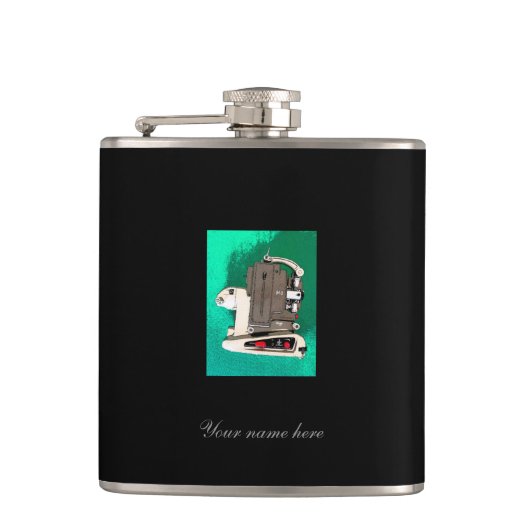 Flasques Projecteur vidéo vintage (Devant)