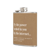 Flasques Proposition officielle amusante Mariez-nous (Gauche)