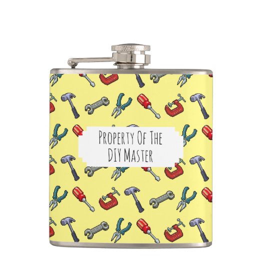 Flasques Propriété Du Motif Outils D'Art Pixel Master do-it (Devant)