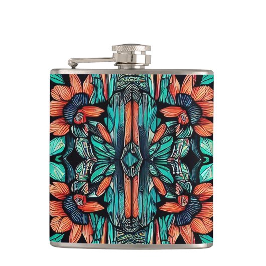 Flasques Psychédélique hawaïenne (Devant)