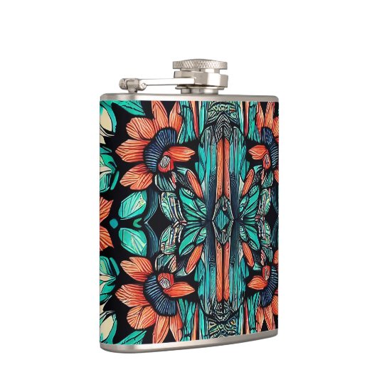 Flasques Psychédélique hawaïenne (Droite)