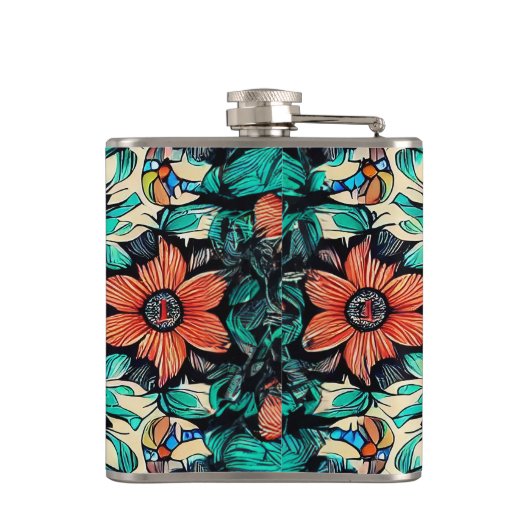 Flasques Psychédélique hawaïenne (Dos)