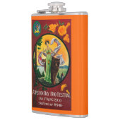 Flasques Publicité de jour d'admission, festival d'état (Gauche)