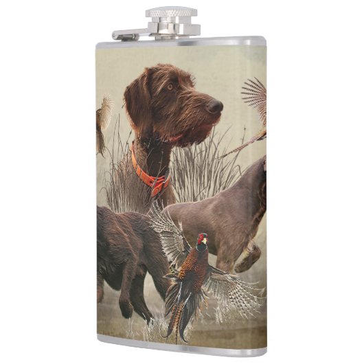 Flasques Pudelpointers, Chasse faisan (Gauche)