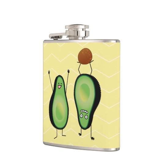 Flasques Puits vert encourageant drôle d'appui renversé (Gauche)