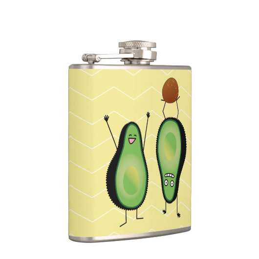 Flasques Puits vert encourageant drôle d'appui renversé (Droite)