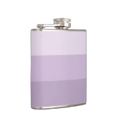 Flasques Purple Ombre rayé (Droite)