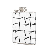 Flasques Pursuit de précision : Chasse Motif noir et blanc  (Gauche)