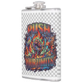 Flasques Push Your Limits.T-Shirt (Gauche)