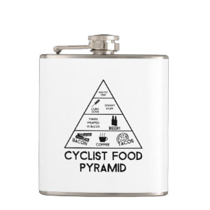 Flasques Pyramide alimentaire cycliste