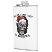 Flasques Quand tu es mort à l'intérieur, mais c'est Noël (Gauche)