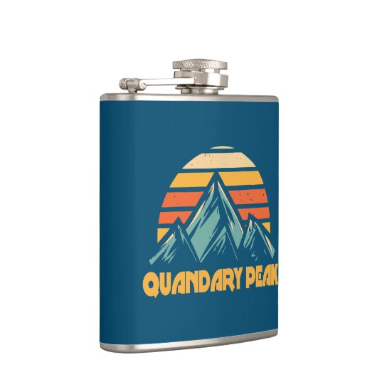 Flasques Quandary Peak Colorado Retro Turquoise (Droite)