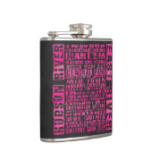 Flasques Quartiers NYC Hot Rose (Droite)