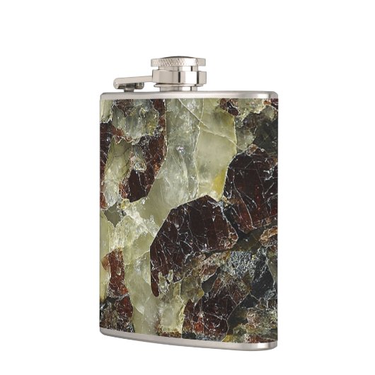 Flasques Quartz marbré Brown (Gauche)