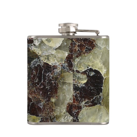 Flasques Quartz marbré Brown (Dos)