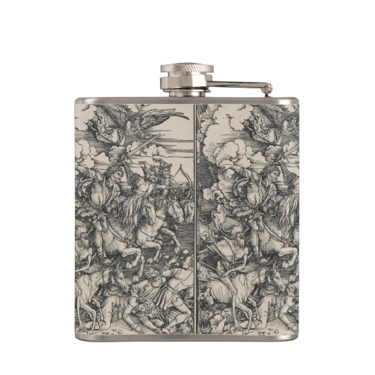 Flasques Quatre cavaliers de l'apocalypse par Durer (Dos)