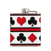 Flasques Quatre combinaisons de cartes (Dos)