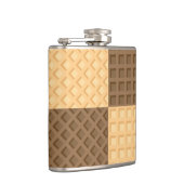 Flasques Quatre gaufrettes (Droite)