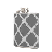 Flasques Quatrefoil dans les tons gris (Gauche)