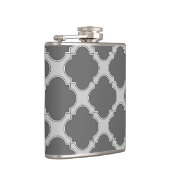 Flasques Quatrefoil dans les tons gris (Droite)