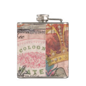 Flasques Queen Bee Vintage magnifique collage (Dos)