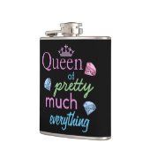 Flasques " Queen of Pretty Much " Citation (Gauche)